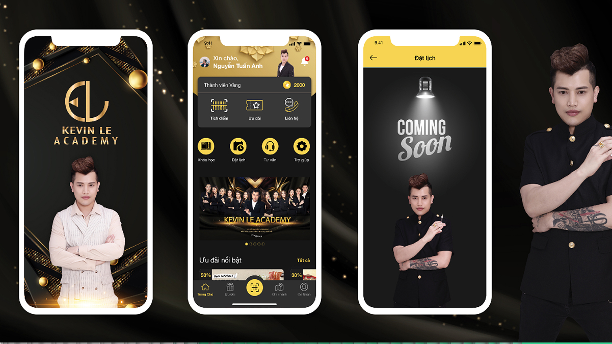 Kevin Le Academy app